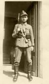 Evžen Faja jako voják wermachtu 1943